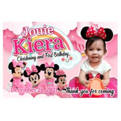 Mickey Mouse Birthday and Christening with Pictures - TGB 8 Design