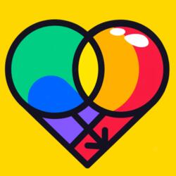 LGBT Heart Design