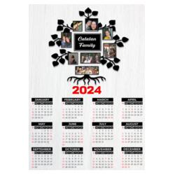 Customizable Family Design - C2S A4 Calendar - PCR-7 Design