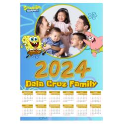 Customizable Spongebob Design - C2S A3 Calendar - PCR-23 Design
