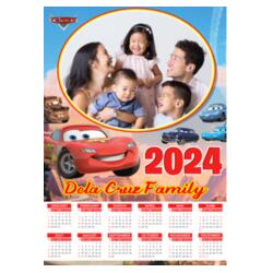 Customizable Cars Design - C2S A3 Calendar - PCR-29 Design