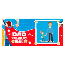 Dad you are my Hero - DPT1 Design