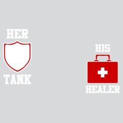 Her Tank and His Healer Design
