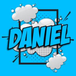 Customizable Name with Comic Background Design Design