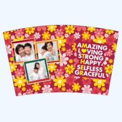 Amazing M♥THER, Perfect Gift for Mother's Day with Customizable Image, Stainless Tumbler for Mother - MPT-6 Design
