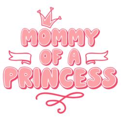 Mommy of a Princes & Daughter of a Queen, Matchy Shirt for Mother and Child, Happy Mother's Day - MBD-1 Design