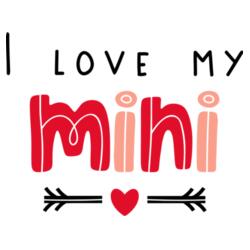 I LOVE MY mama & I LOVE MY mini, Matchy Shirt for Mother and Child, Happy Mother's Day - MBD-3 Design