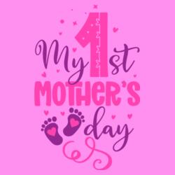 My 1st MOTHER's day, Happy Mother's Day, Onesie for your Baby - OMD-1P Design