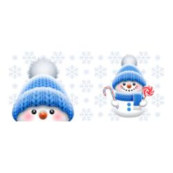 Cute Snowman, Perfect Gift for Christmas, White Mug for Christmas - XMS-01 Design