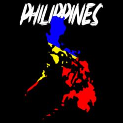 Philippine Map Design for Shirt - PMS8 Design