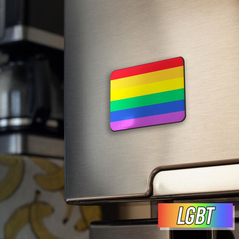 Ref Magnet with LGBT Flag Thumbnail