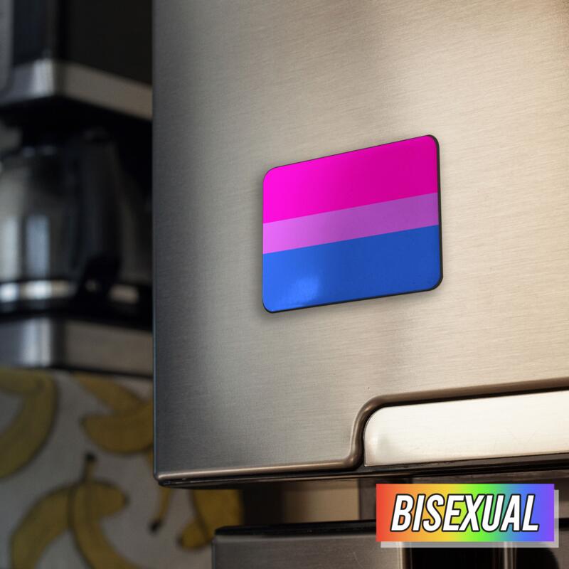Ref Magnet with BISEXUAL Flag Thumbnail