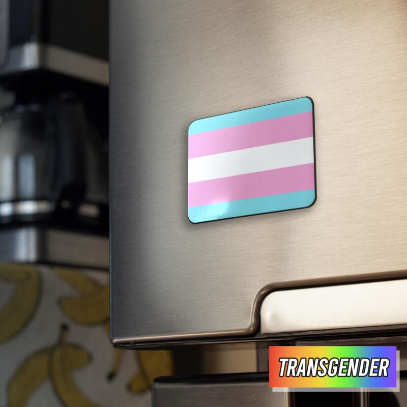 Ref Magnet with TRANSGENDER Flag Thumbnail