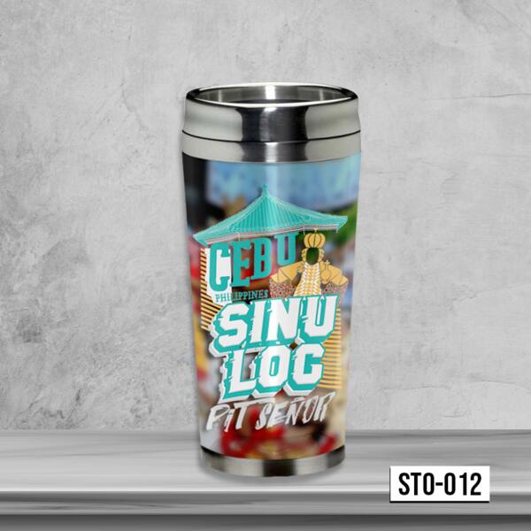 Cebu Philippines, Sinulog Pit Señor, Sinulog Festival, Sinulog Stainless Tumbler, Sto. Niño, Cebu Philippines - STO-012 Thumbnail