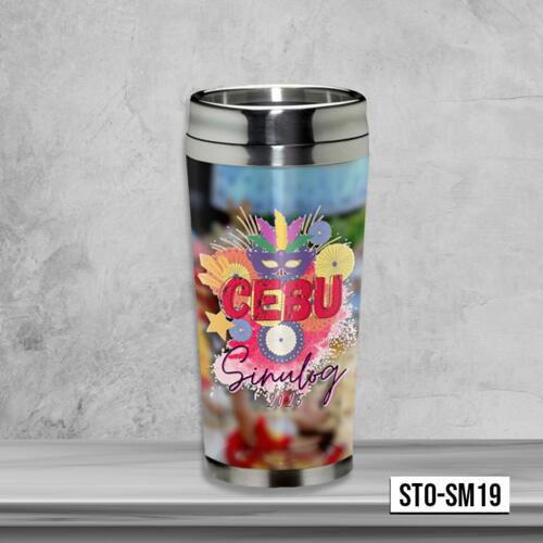 CEBU, Sinulog, Sinulog Festival, Sinulog Stainless Tumbler, Sto. Niño, Cebu Philippines - STO-SM19 Thumbnail