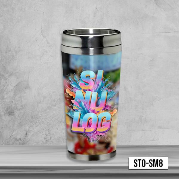 SINULOG, Sinulog Festival, Sinulog Stainless Tumbler, Sto. Niño, Cebu Philippines - STO-SM8 Thumbnail