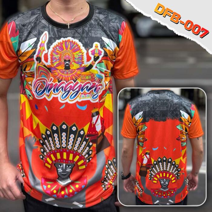 Dinagyang Festival Full Print Roundneck Shirt - DBF-007 Thumbnail