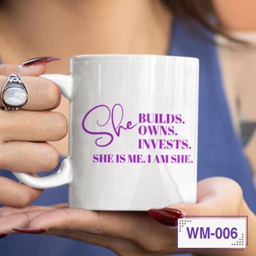 She Build. Owns. Invests. She is me, I am she - WM-006 Thumbnail