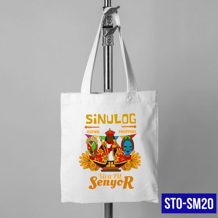 Sinulog Festival Philippines, Viva Pit Senyor, Bag Souvenir for Sinulog Festival - STO-SM20 Thumbnail