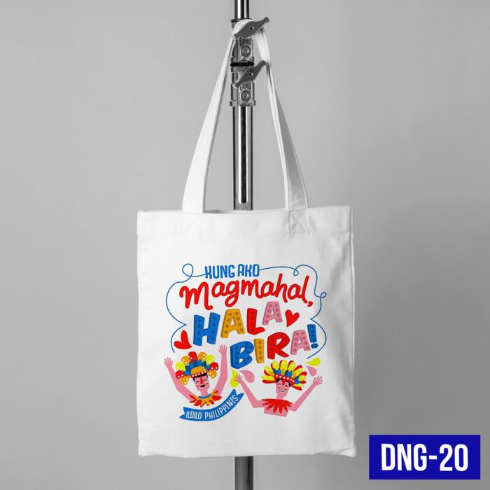 Kung ako magmahal, HALA BIRA!, Tote Bag Souvenir for Dinagyang Festival - DNG-20 Thumbnail