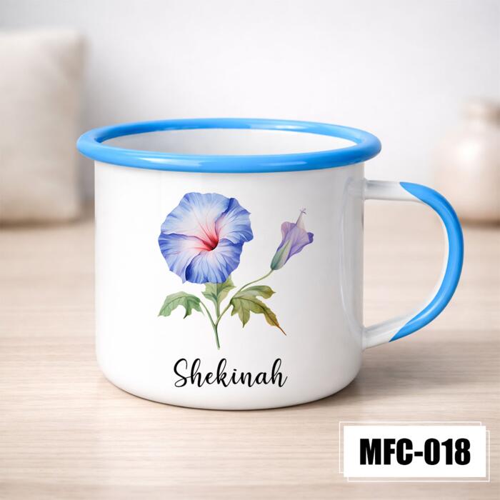 Personalized Enamel Mug with Customizable Design - MFC-018 Thumbnail