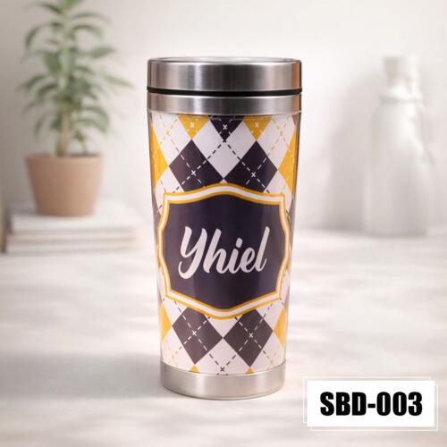 Personalized Stainless Tumbler with Customizable Design - SBD-003 Thumbnail