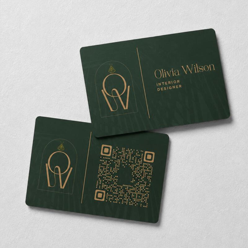 Elegant Emerald Green & Rose Gold Background Thumbnail