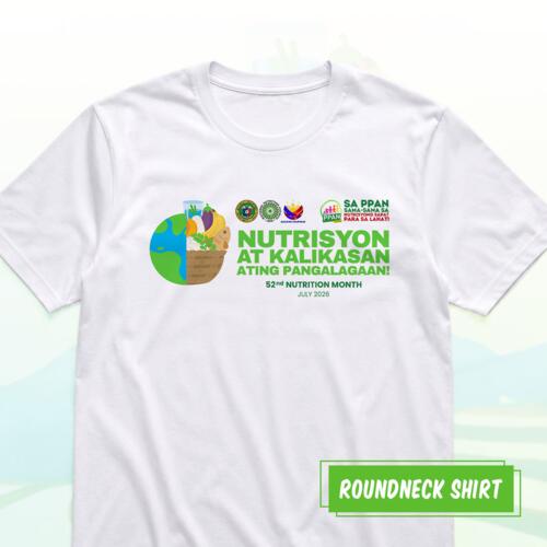 Nutrition Month Roundneck Shirt Thumbnail