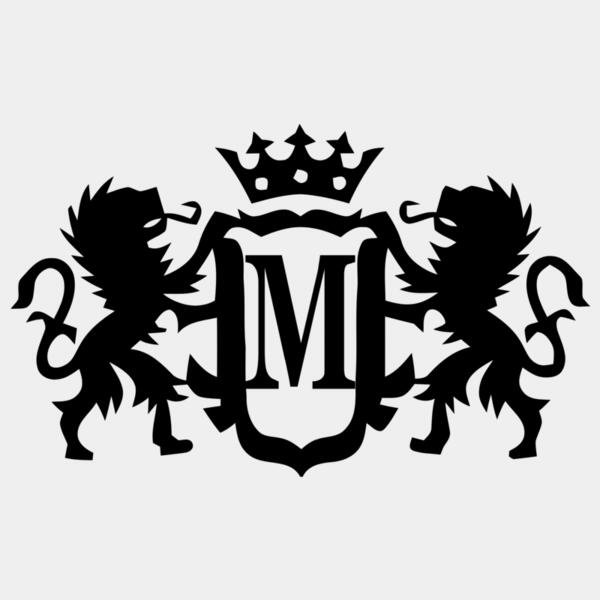 Lion's Medal - Black - (Letter M) - MG7 Thumbnail