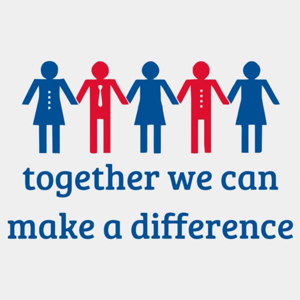 Team Building - People Holding - Together we can make a Difference - TB02 Thumbnail