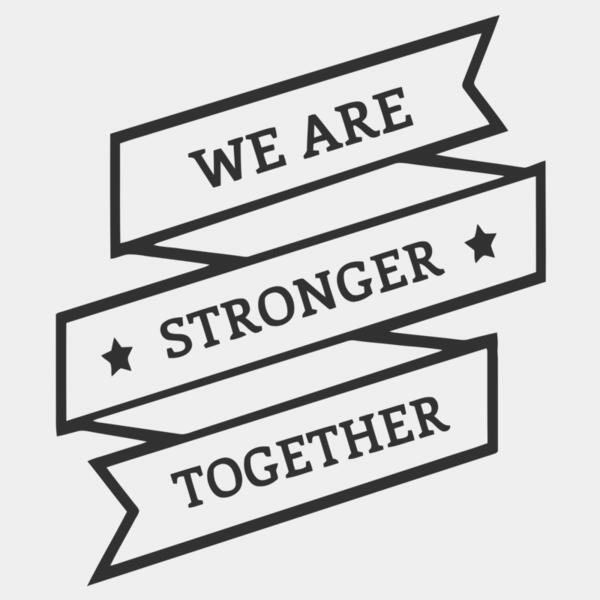 Team Building - Banner - We are Stronger Together - TB08 Thumbnail