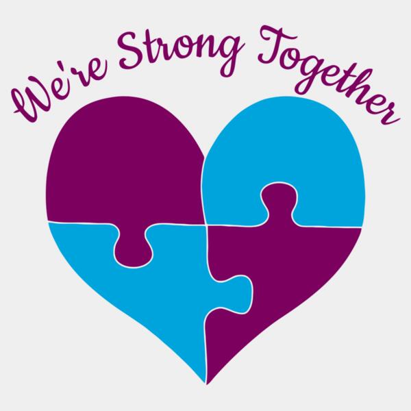 Team Building - Heart Puzzle - Were Strong Together - TB25 Thumbnail