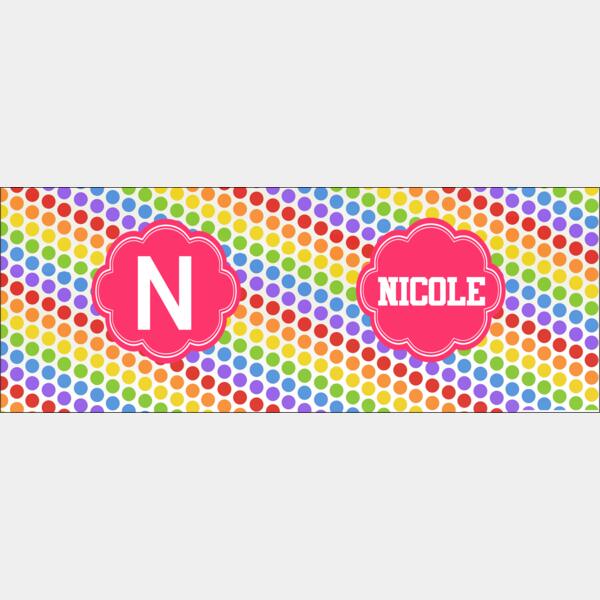Candy Pattern with Name & Initials Thumbnail