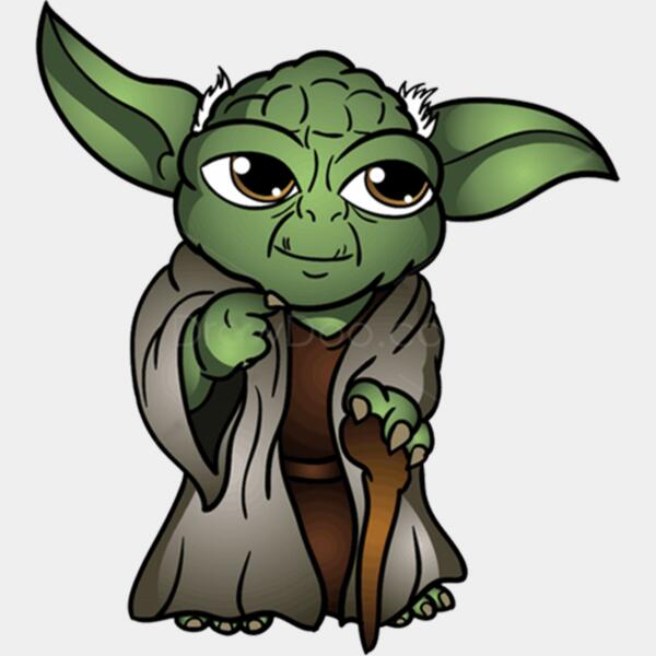 Disney, Yoda Chibi Clipart, Popular Designs, Starwars - SW 1 Thumbnail