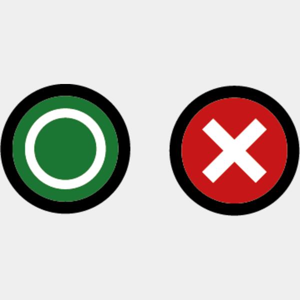 Squid Game, Background, Cliparts, Solid Color, Black, Green, Red and White, PNG, Yes or No, Ignore or Accept, Mens Design, Ladies Design, Digital Printing, Full Print, Shirts, Mugs, Keychain, Poloshirt, Jacket, Customizable, Popular, Personalized Gift - S Thumbnail