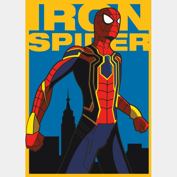 Spiderman, Iron Spider Cartoon, Spider-Man No Way Home - SMCT 5 Thumbnail