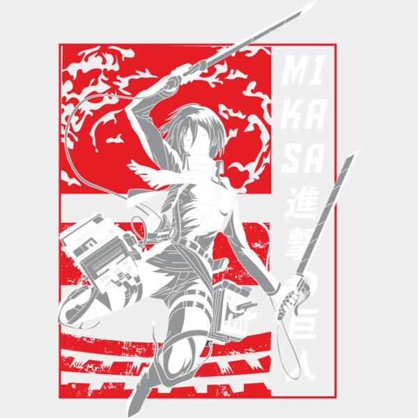 AOT, Mikasa Titan, Attack on Titans - AT22 3 Thumbnail
