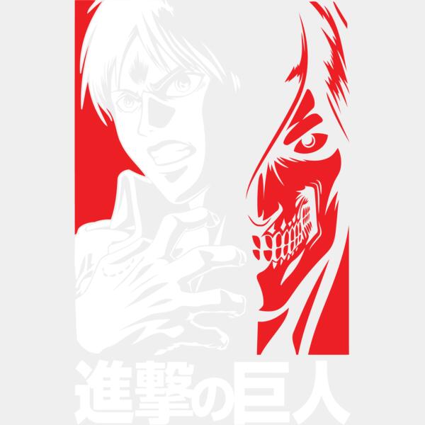 AOT, Eren x Attack Titan Red, Attack on Titans - AT22 9 Thumbnail