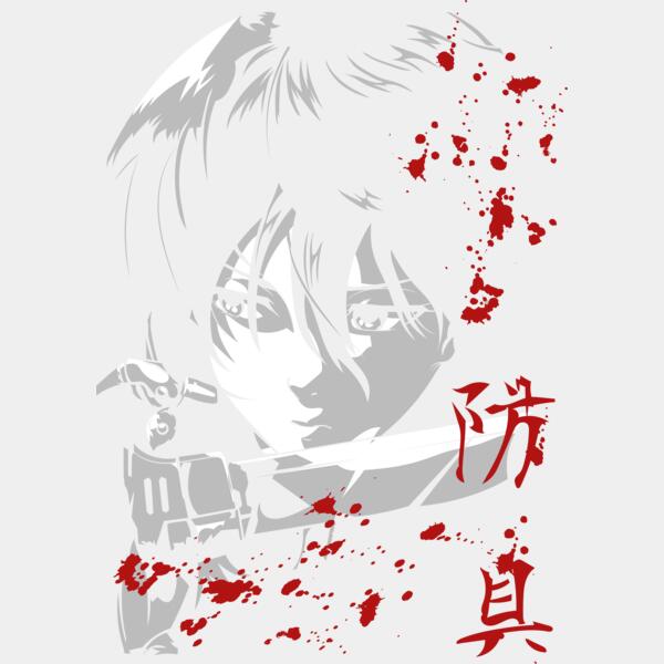 AOT, Mikasa with Scarf, Attack on Titans - AT22 17 Thumbnail