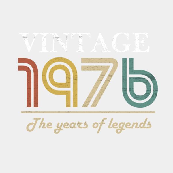 Classic, 1976 The Years of Legends Clipart, Vintage - VIN 3 Thumbnail