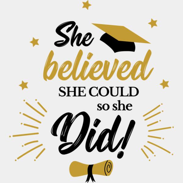 She Believer She could so she Did! - G19-23 Thumbnail