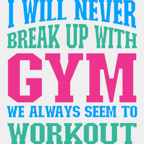 I will never break up with GYM, We always seem to workout - GM-018 Thumbnail