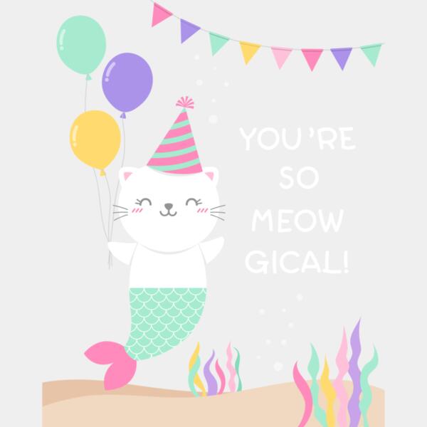 YOU'RE SO MEOWGICAL!, Cute Animal - PNM-005 Thumbnail