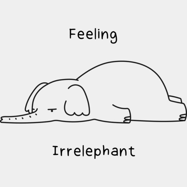 Feeling Irrelephant, Cute Animal - PNM-014 Thumbnail