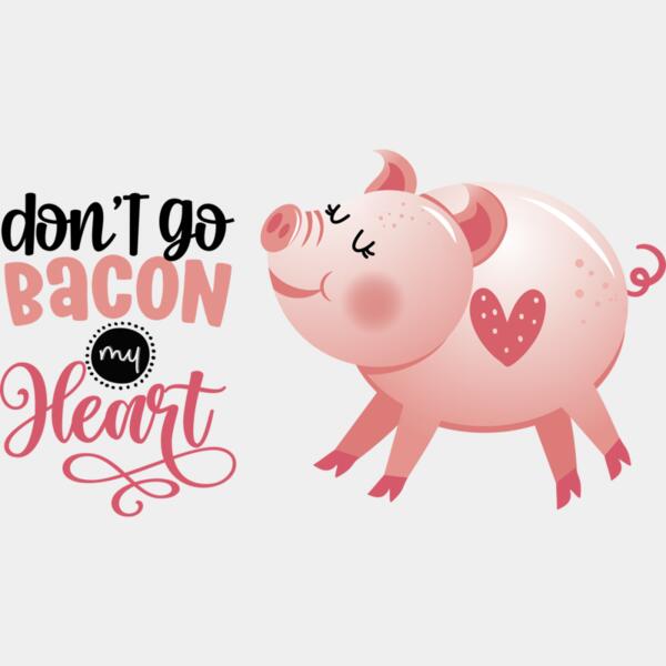 don't go BACON my Heart, Cute Animal - PNM-015 Thumbnail