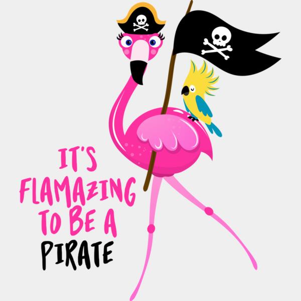 It's Flamazing to be a Pirate, Cute Animal - PNM-016 Thumbnail
