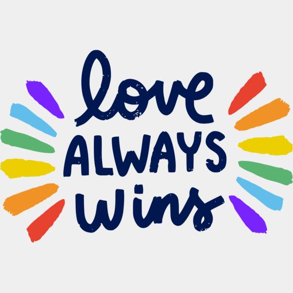 love always wins, LGBT, Pride Month - PRD-04 Thumbnail
