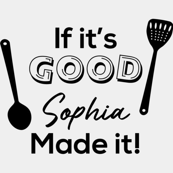 If it's GOOD MOM Made it, Kitchen Design with Personalized Name for Mother's Day - APR-003 Thumbnail