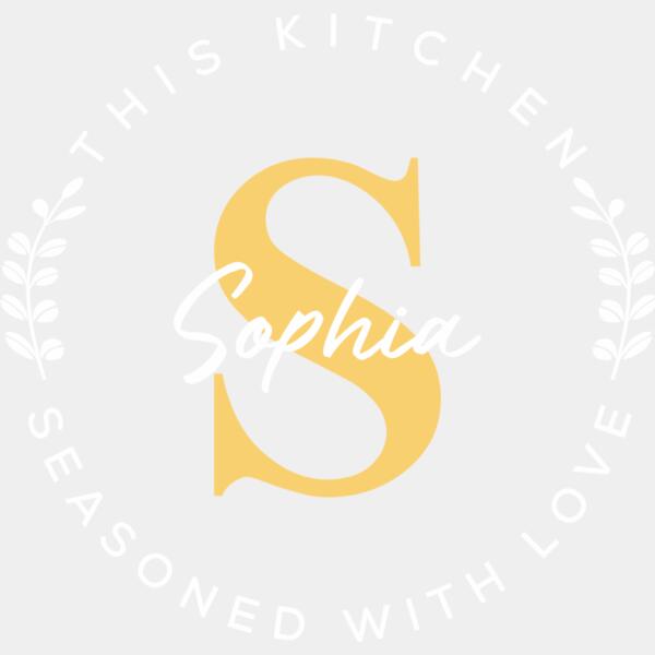 This Kitchen Seasoned with Love with Personalized Initial and Name, Mother's Day - APR-004 Thumbnail