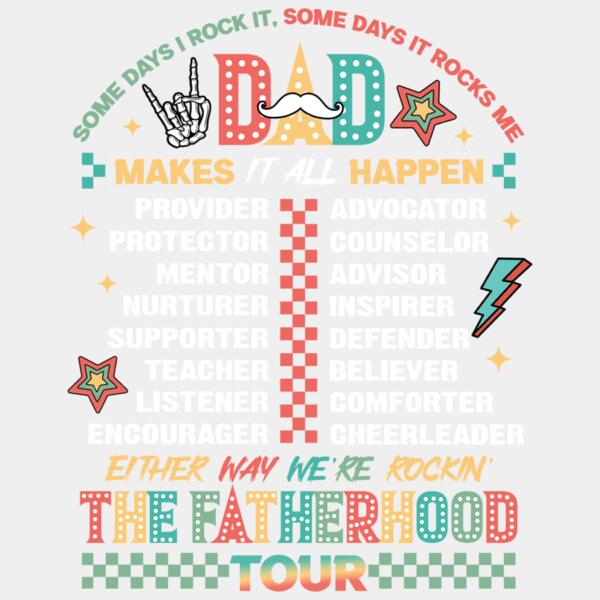 DAD Make it ALL Happen, Happy father's Day - FSW-003 Thumbnail
